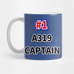 Number one A319 captain Mug